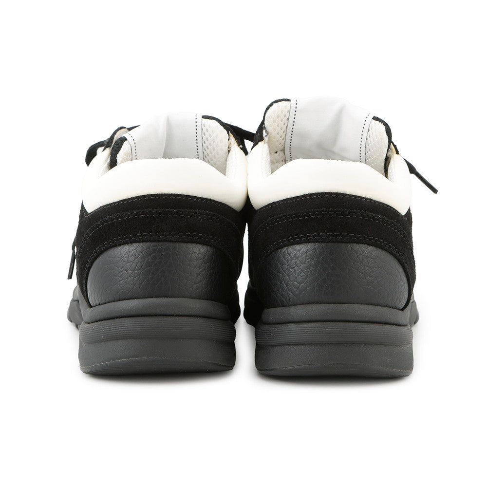 CHANEL CC Logo Sneakers Black/WhiteG38299 Leather Mesh Suede Size 37