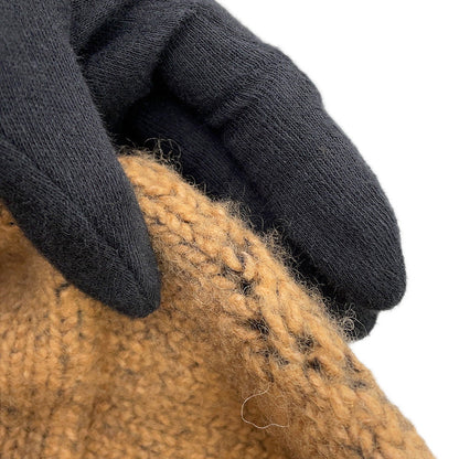 CHANEL cardigan Size 38 BrownP72908 Wool74% Cashmere20% Silk5% Nylon1% Rhinestone