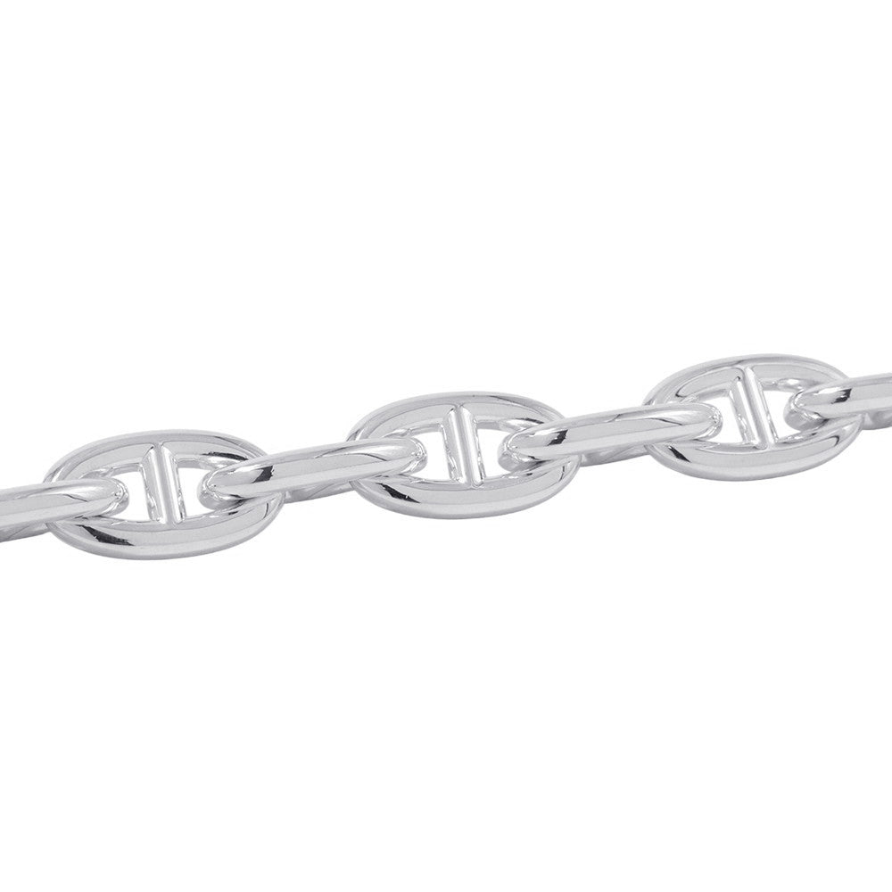 HERMES Chaine d'Ancre Bracelet 11 frames Size GM SV925