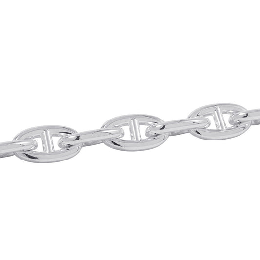 HERMES Chaine d'Ancre Bracelet 11 frames Size GM SV925
