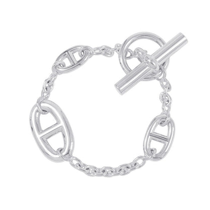 HERMES Chaine d'Ancre Farandole Bracelet Size XS SV925