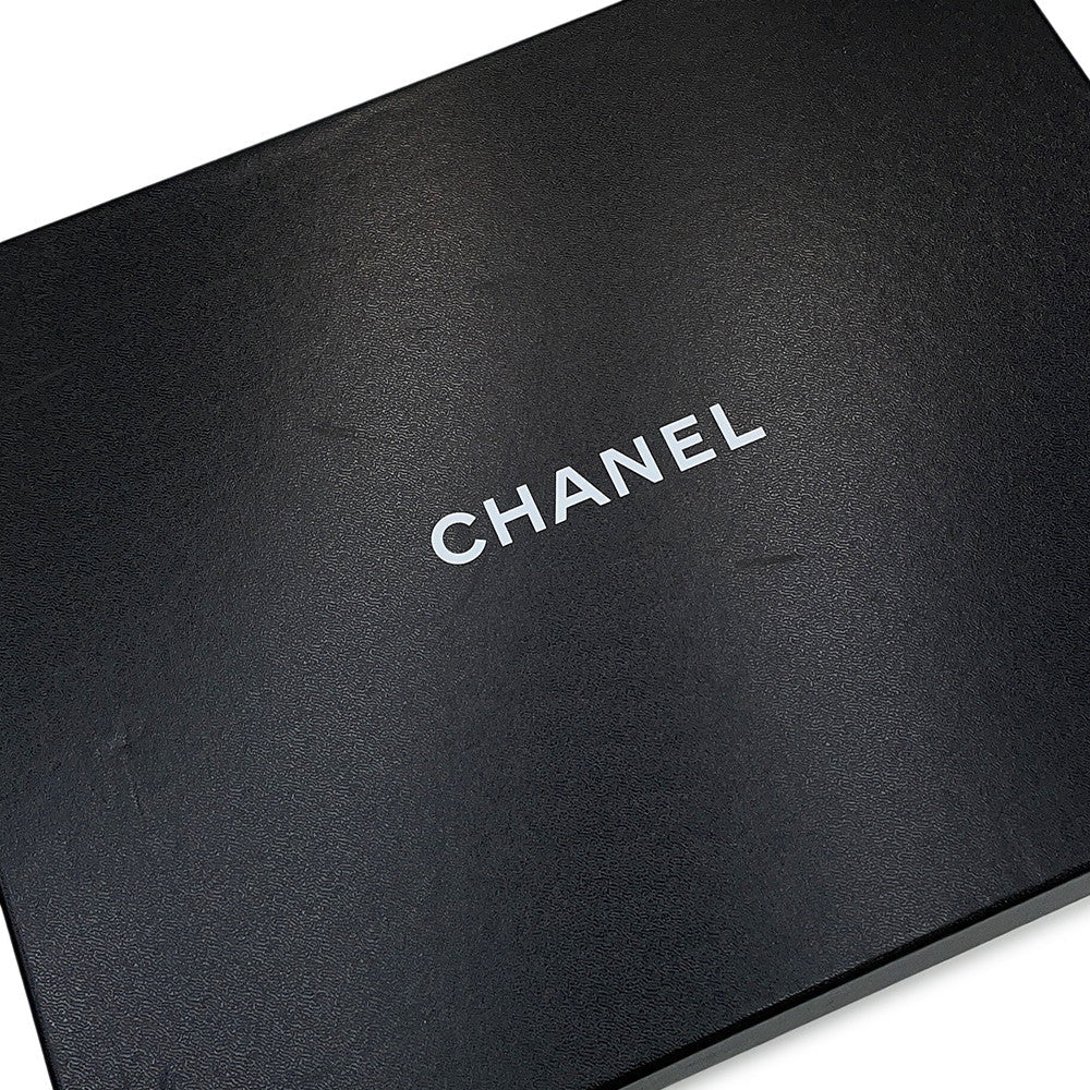 CHANEL CC Logo short boots BlackG39170 Leather Size 36.5