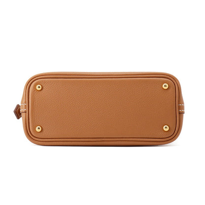 HERMES Bolide 1923 Gold Evercolor Size Mini