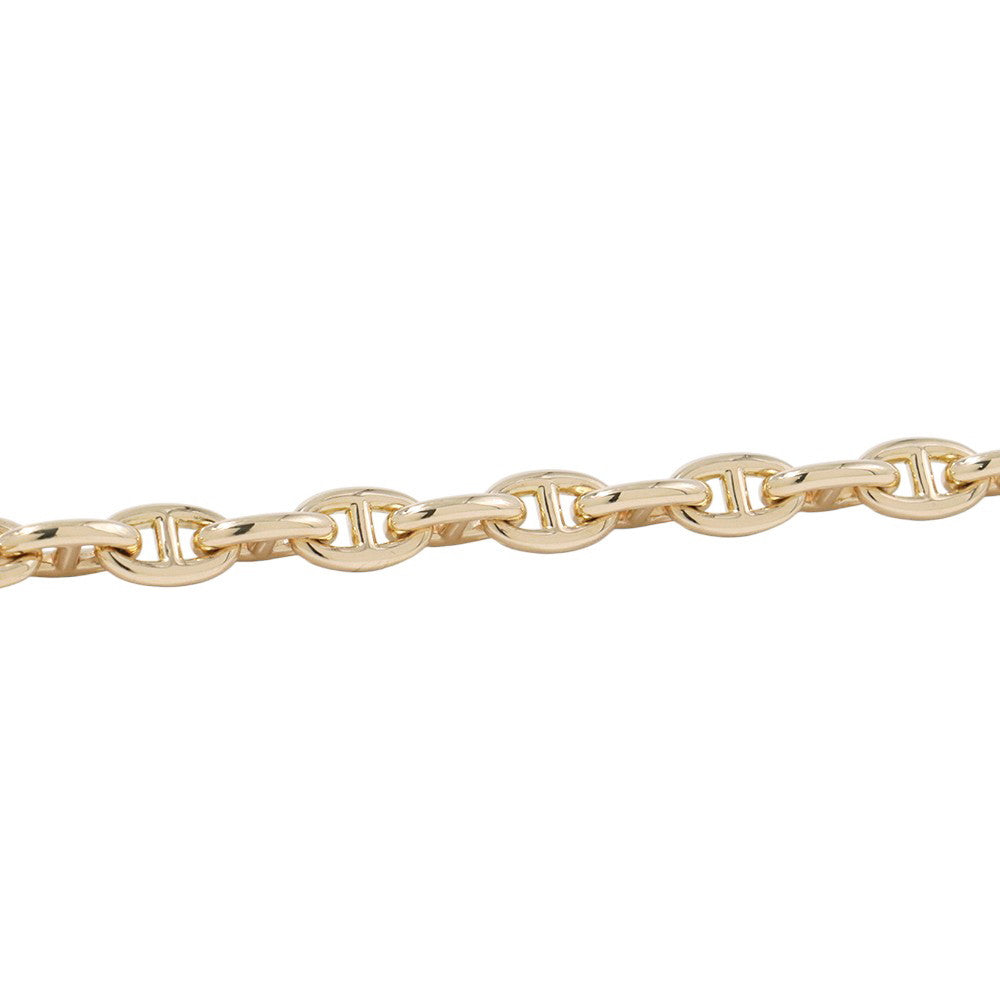 HERMES Chaine d'Ancre 24koma Bracelet Size TPM 18K Yellow Gold