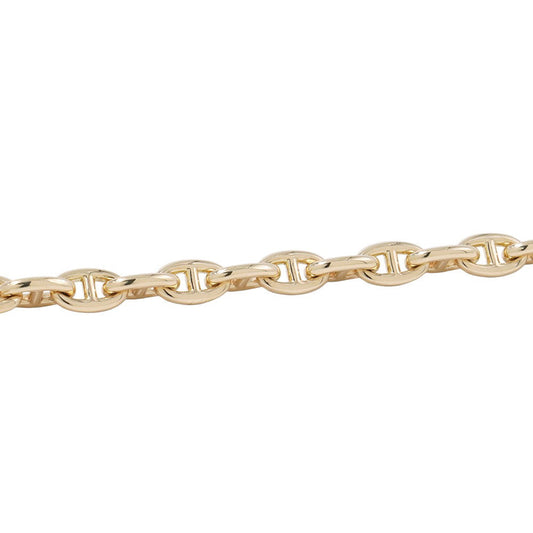 HERMES Chaine d'Ancre 24koma Bracelet Size TPM 18K Yellow Gold