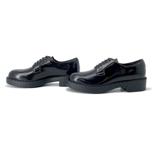 PRADA Dress shoes Black1E877M BrushedLeather Size 37