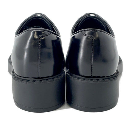 PRADA Dress shoes Black1E877M BrushedLeather Size 37