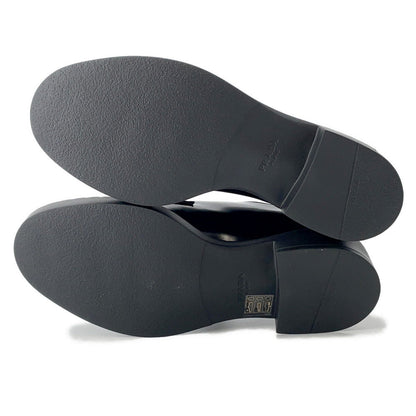PRADA Dress shoes Black1E877M BrushedLeather Size 37