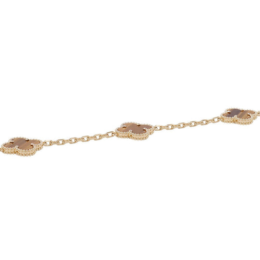 Van Cleef & Arpels Vintage Alhambra Necklace 10 MotifsVCARD40700 18K Yellow Gold
