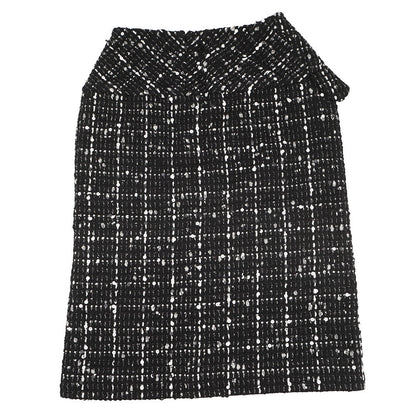 CHANEL Tweed Tight Skirt Size 38 BlackP65335 Wool 31% Acryl28% Cotton23% Nylon10% Polyester8%