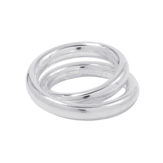 HERMES Caba Cityslide clutchertige Ring Size 53/#13 SV925