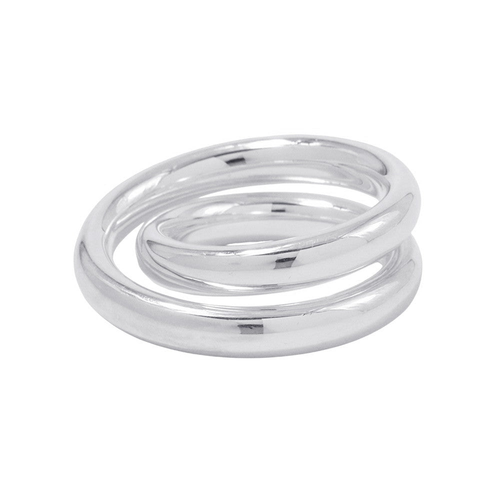 HERMES Caba Cityslide clutchertige Ring Size 53/#13 SV925