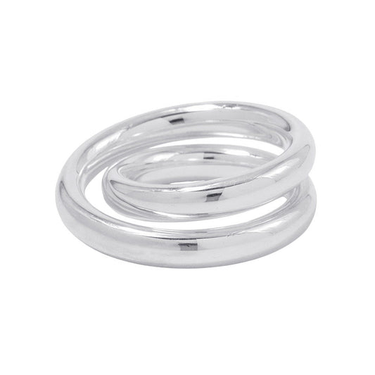 HERMES Caba Cityslide clutchertige Ring Size 53/#13 SV925