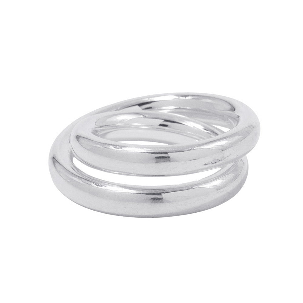 HERMES Caba Cityslide clutchertige Ring Size 53/#13 SV925