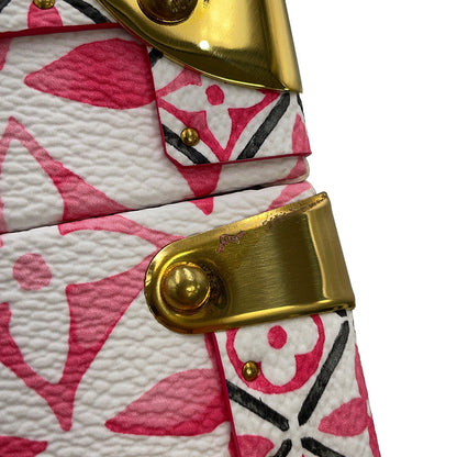 LOUIS VUITTON Coffret Tresor24 White/PinkM22995 Monogram Visor Pool