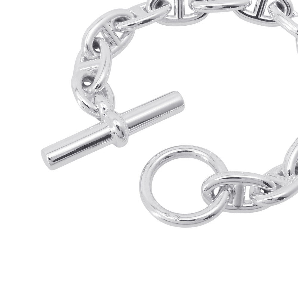 HERMES Chaine d'Ancre Bracelet 13 frames Size MM SV925
