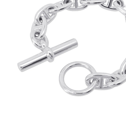 HERMES Chaine d'Ancre Bracelet 13 frames Size MM SV925