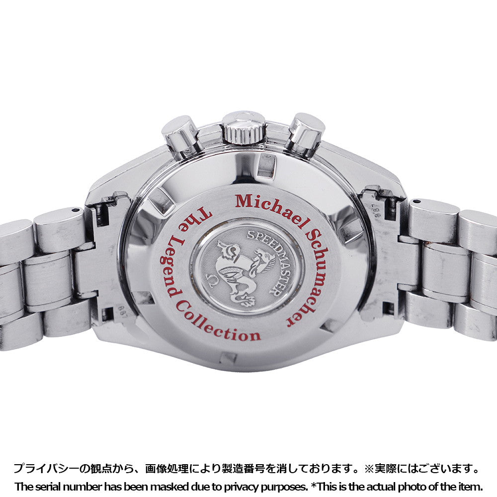 OMEGA Speedmaster Racing Legend Schumacher W42mm Stainless Steel White Dial3506.31