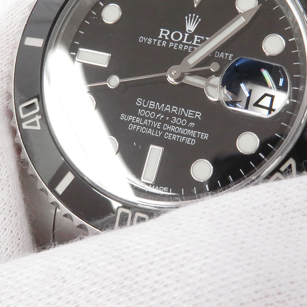 ROLEX Submariner Date W40m Stainless Steel Black Dial116610LN