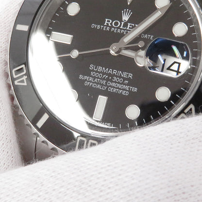 ROLEX Submariner Date W40m Stainless Steel Black Dial116610LN