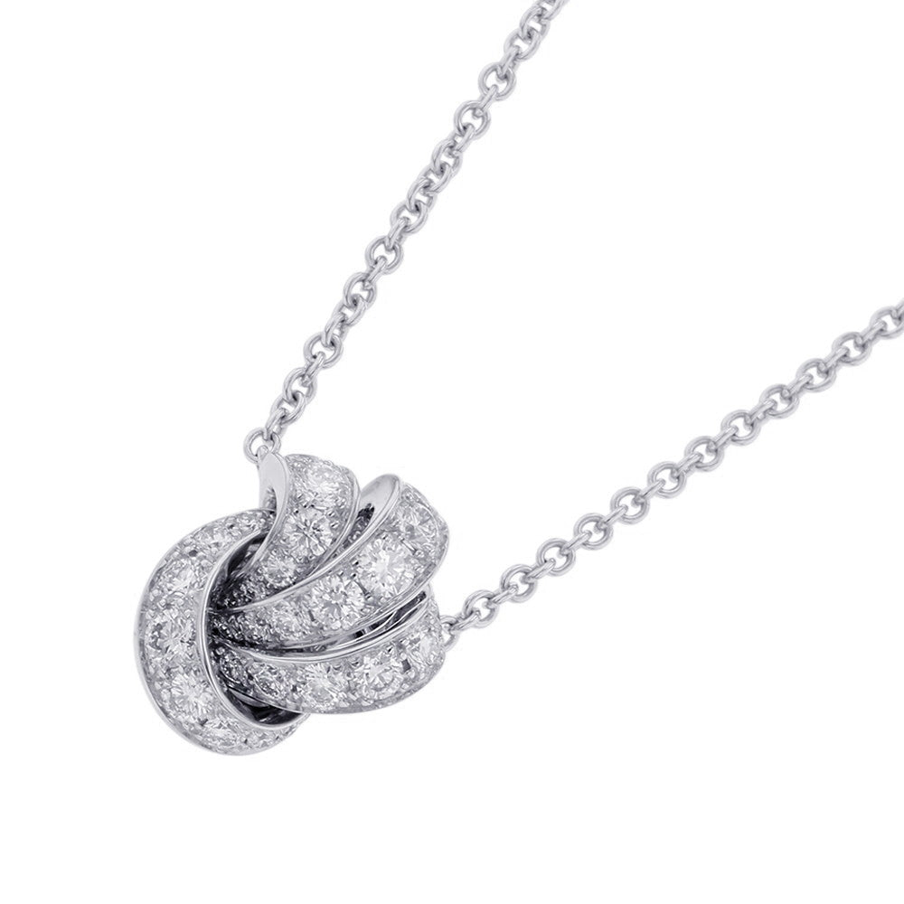GRAFF Tilda's Bow Pavé Diamond PendantRGP623 18K White Gold