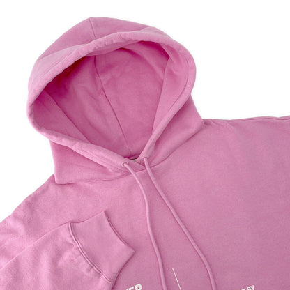 BALENCIAGA WFP logo hoodie Size XS Pink570792 Cotton100%