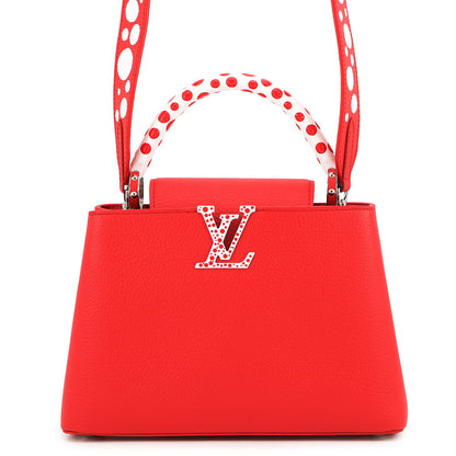 LOUIS VUITTON LVxYK Capucines Japan Limited Edition RougeM21635 Taurillon Leather Infinity Dot Size BB