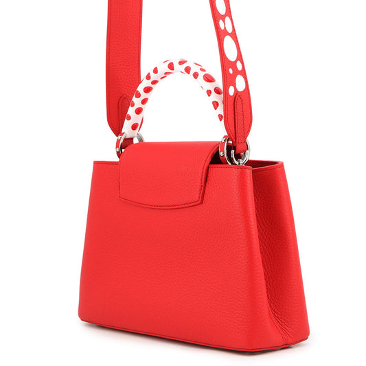 LOUIS VUITTON LVxYK Capucines Japan Limited Edition RougeM21635 Taurillon Leather Infinity Dot Size BB