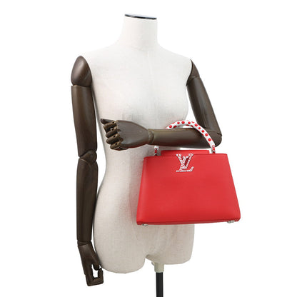 LOUIS VUITTON LVxYK Capucines Japan Limited Edition RougeM21635 Taurillon Leather Infinity Dot Size BB
