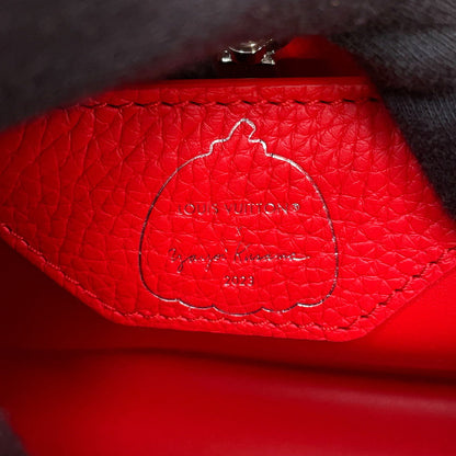 LOUIS VUITTON LVxYK Capucines Japan Limited Edition RougeM21635 Taurillon Leather Infinity Dot Size BB