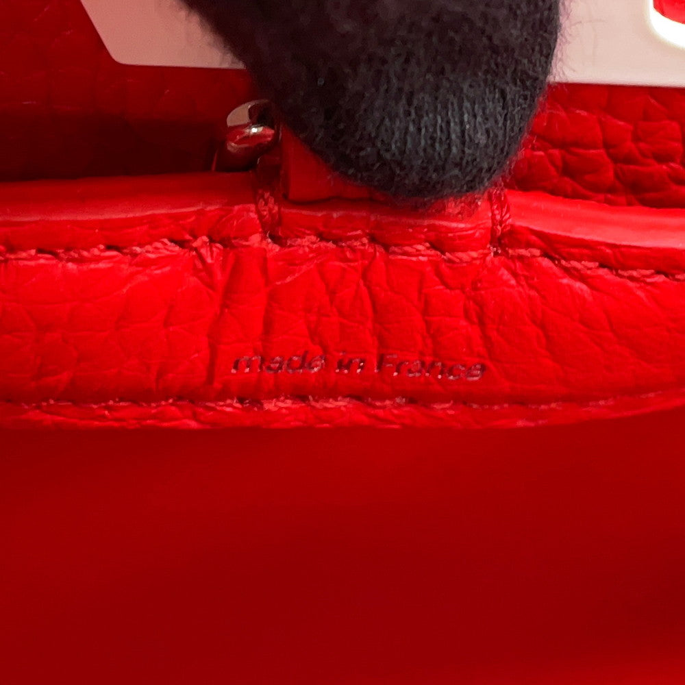 LOUIS VUITTON LVxYK Capucines Japan Limited Edition RougeM21635 Taurillon Leather Infinity Dot Size BB