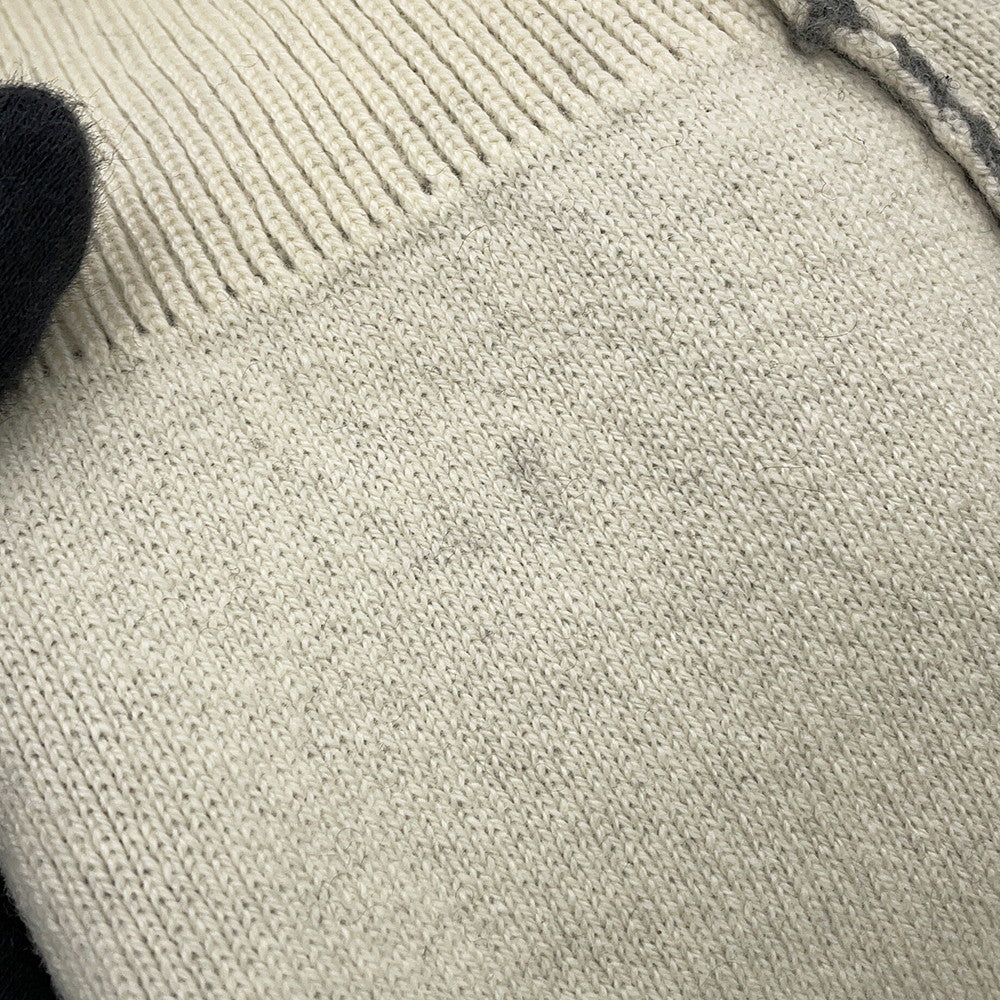 Dior J'Adior 8 Boxy Sweater Size 36 Gray924S55AM009 Cashmere97% Nylon2% Polyurethane1%