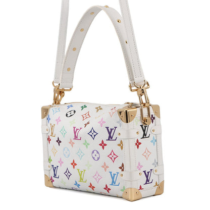 LOUIS VUITTON LV x TM Side Trunk WhiteM14046 Monogram・Multicolor Size MM
