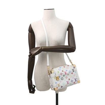 LOUIS VUITTON LV x TM Side Trunk WhiteM14046 Monogram・Multicolor Size MM