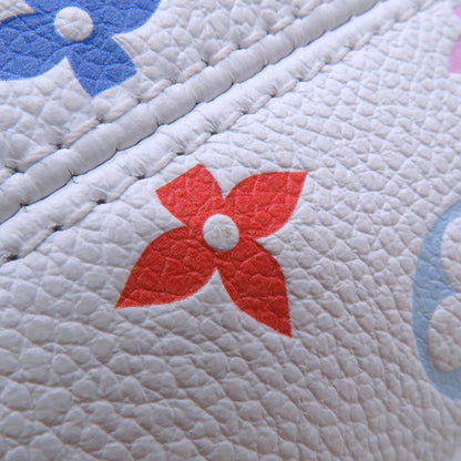 LOUIS VUITTON LV x TM Side Trunk WhiteM14046 Monogram・Multicolor Size MM