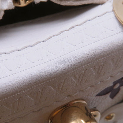 LOUIS VUITTON LV x TM Side Trunk WhiteM14046 Monogram・Multicolor Size MM