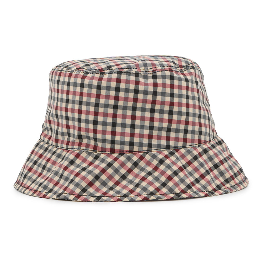 MIUMIU Vichy bucket hat Size 215x6.7" Multicolor5RM048 recycled nylon