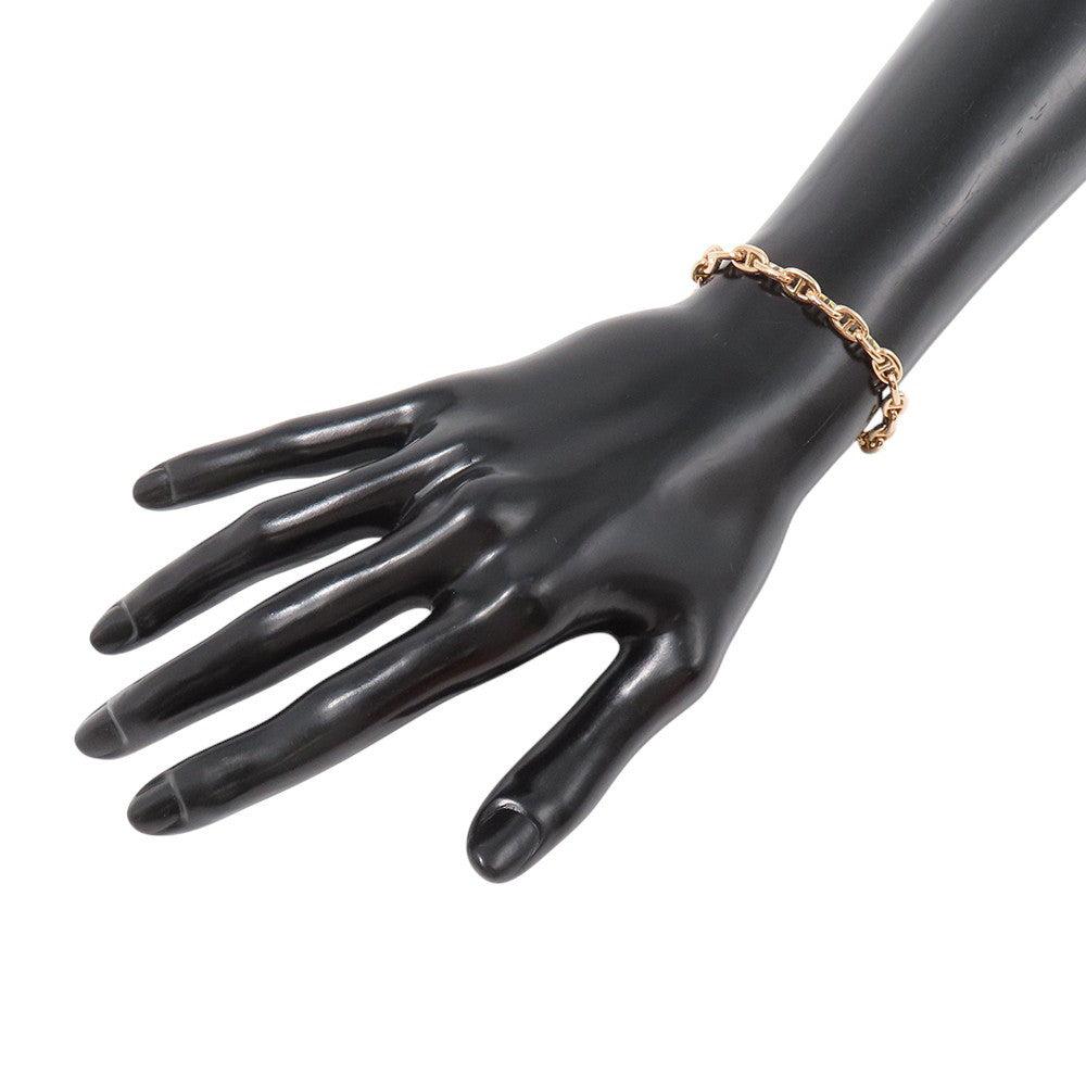 HERMES Chaine d'Ancre Bracelet 22 frames Size TPM 18K Pink Gold