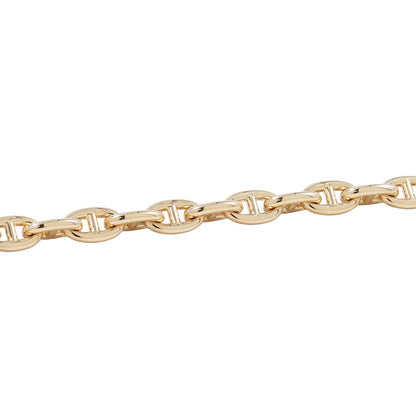 HERMES Chaine d'Ancre Bracelet 22 frames Size TPM 18K Yellow Gold