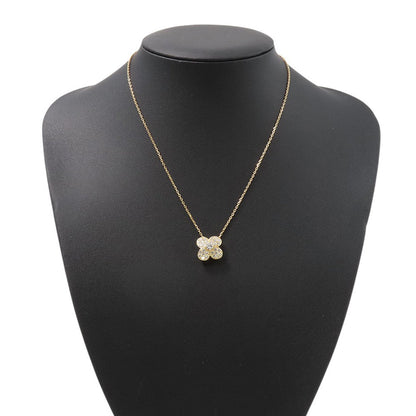 Van Cleef & Arpels Trefle Necklace Large ModelVCAR58000 18K Yellow Gold