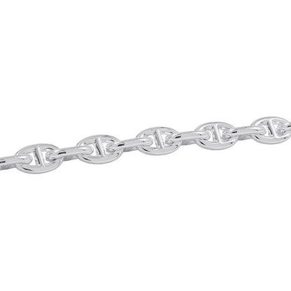 HERMES Chaine d'Ancre Necklace 43 frames Size PM SV925
