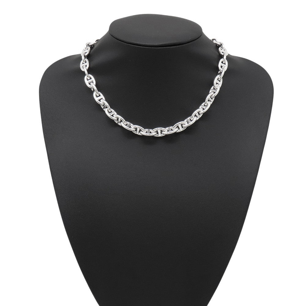 HERMES Chaine d'Ancre Necklace 43 frames Size PM SV925