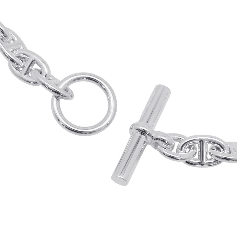 HERMES Chaine d'Ancre Necklace 43 frames Size PM SV925