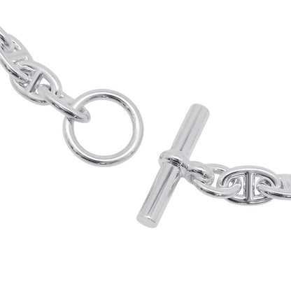 HERMES Chaine d'Ancre Necklace 43 frames Size PM SV925