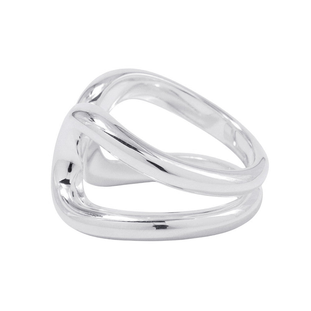 HERMES Lima Ring Size PM/51/#11 SV925