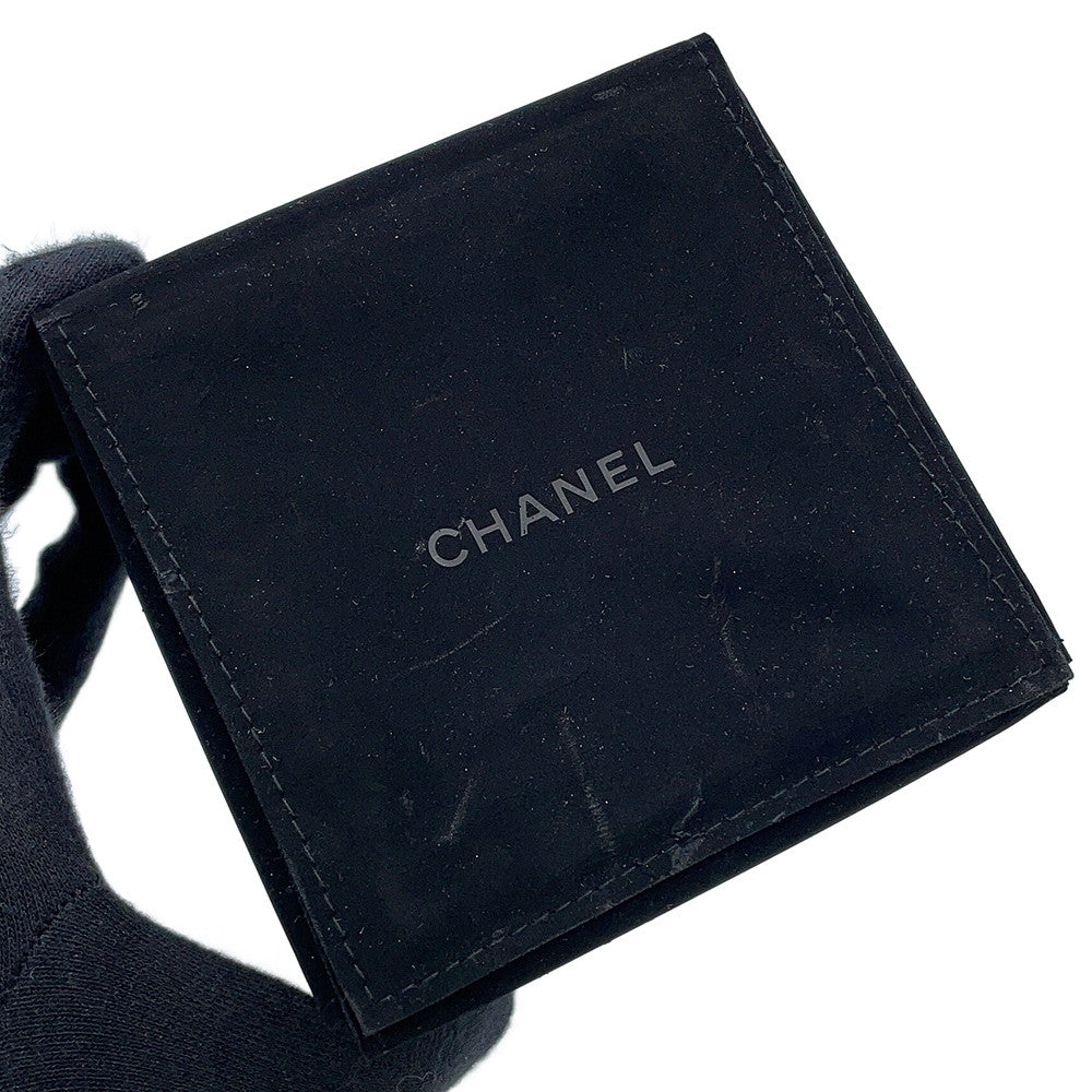 CHANEL Logo Watermark Bangle Metal