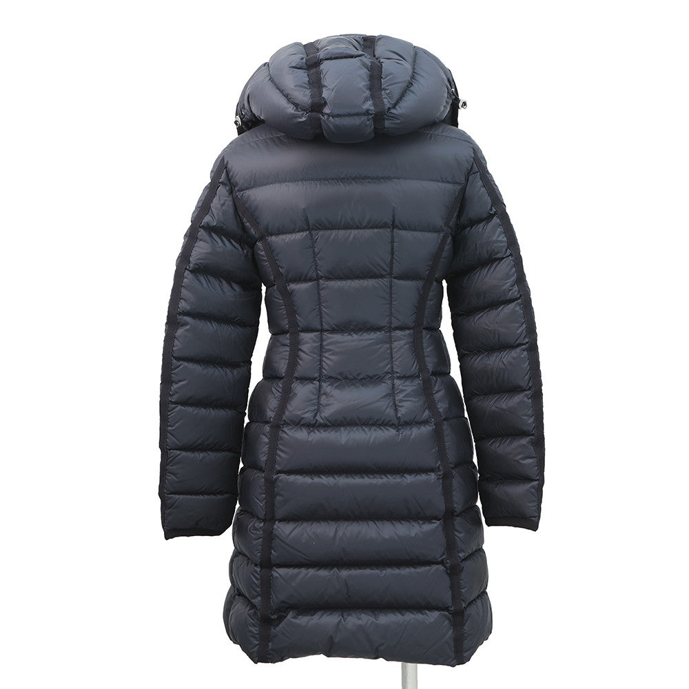 MONCLER HERMINE Hermine Down Coat Size 00 NavyE20934930005 Nylon100%