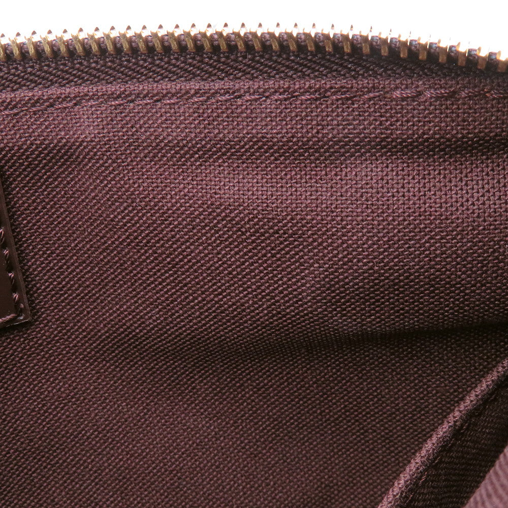 LOUIS VUITTON Pochette Essential V Brooklyn BrownN41100 Damier Ebene Canvas