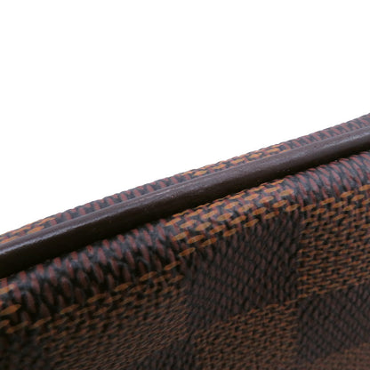 LOUIS VUITTON Pochette Essential V Brooklyn BrownN41100 Damier Ebene Canvas