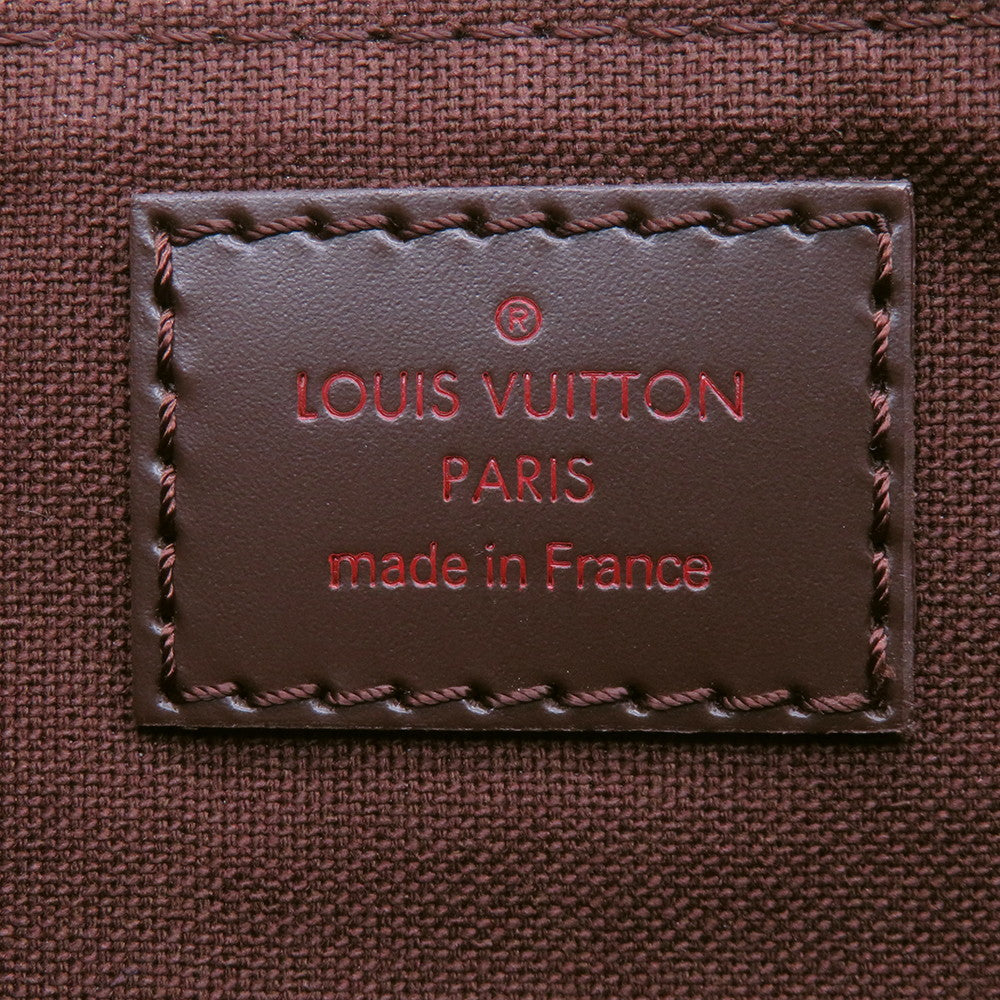LOUIS VUITTON Pochette Essential V Brooklyn BrownN41100 Damier Ebene Canvas